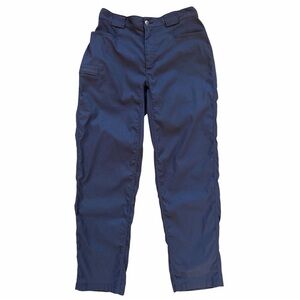 Duluth Trading Co Pants Mens Mx32 Bluish Gray Flex Dry On The Fly Cargo Stretch